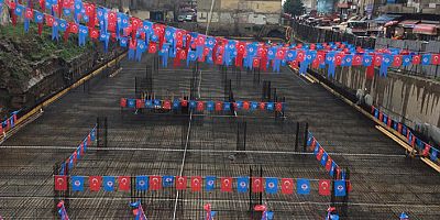 Trabzon Kadınlar Pazarının temel atma töreni yapıldı!