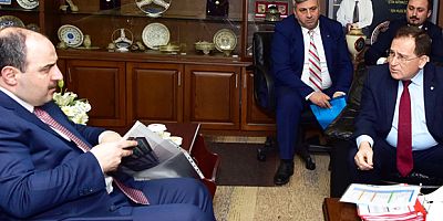 Trabzon’u Geleceğe Taşıyacak Projeler, Bakan Varank’a Sunuldu