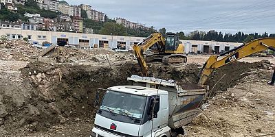 Trabzon’un yeni otogarında son durum! İş başı yapıldı