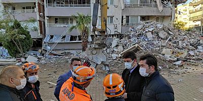 CHP'li Trabzonlu vekil Kaya deprem bölgesinde !