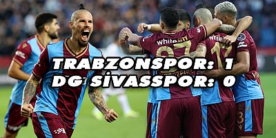 Trabzonspor 3 Puanı Tek Golle Aldı