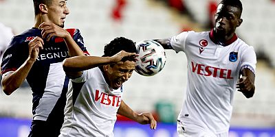 Trabzonspor Antalya'dan 1 Puanla Dönüyor !