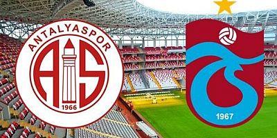 Trabzonspor Antalyaspor ile Bugün Deplasmanda Karşı Karşıya Geliyor !