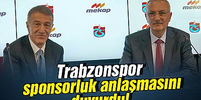 Trabzonspor'dan Milyonluk Sponsorluk Anlaşması !