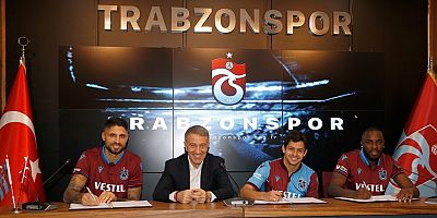 Trabzonspor'dan Üç Transfer Daha...
