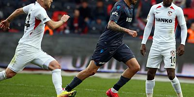 Trabzonspor, Gaziantep’te 2 Puan Bıraktı: 1-1