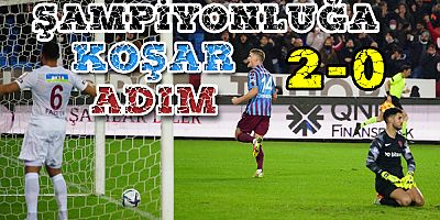 Trabzonspor, Hatayspor’u Eli Boş Gönderdi: 2-0