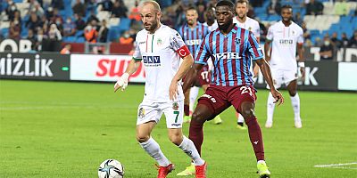 Trabzonspor Liderlik Fırsatını Değerlendiremedi: 1-1