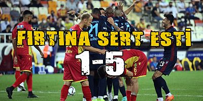 Trabzonspor Sezona Fırtına Gibi Başladı: 1-5