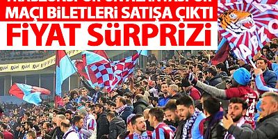 Trabzonspor'un Alanyaspor ma? biletleri sat??a ?kt?!