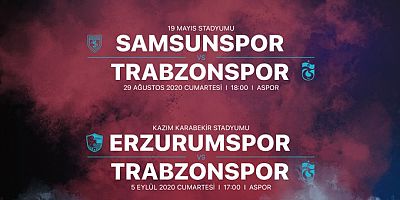 Trabzonspor’un Hazırlık Maç Programı Belli Oldu