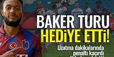 Trabzonspor Ziraat Türkiye Kupasına veda etti!
