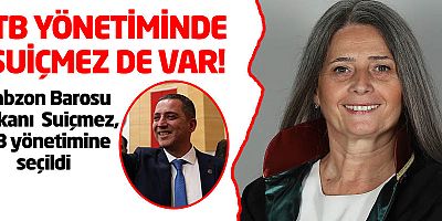 Türkiye Barolar Birliği'nde yeni başkan Sağkan oldu! Trabzon Barosu listede...