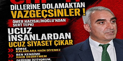 “UCUZ İNSANLARDAN UCUZ SİYASET ÇIKAR”