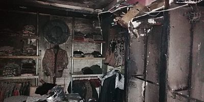 Uzunsokak'ta İş Yerinde Yangın Çıktı ! 