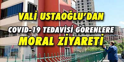 Vali Ustaoğlu Hem Denetledi Hem Moral Verdi